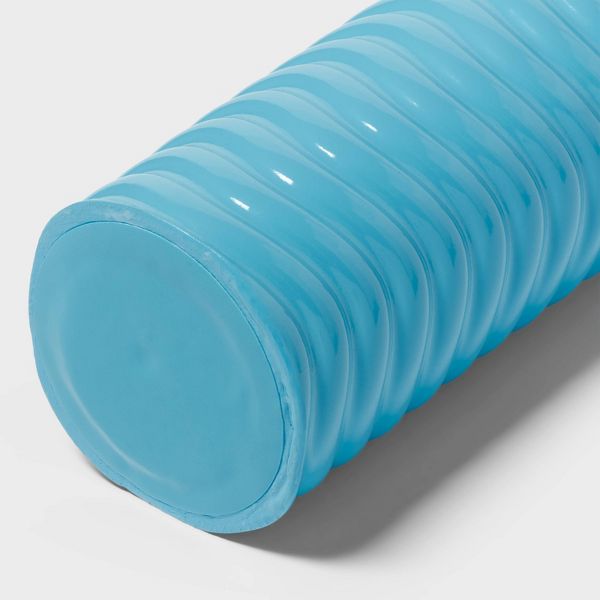 SUN SQUAD VINYL DIPPED 5.5" POOL NOODLE - AQUA - Like New