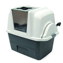 Catit Smartsift Automatic Sifting Cat Litter Box - WHITE/GRAY - Like New