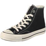 162050C CONVERSE MEN'S TAYLOR CHUCK 70 HI SNEAKER SIZE 5.5 BLACK/EGRET Like New