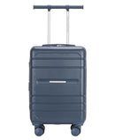 FRENCH CONNECTION LE VOYAGE LUGGAGE, 22" CARRY-ON FCW-E8122-EX-410 - NAVY - Brand New