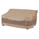 DUCK COVERS ELEGANT WATERPROOF 79" PATIO SOFA COVER, Size: 77"W x 35"D x 35"H - Brand New