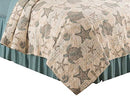 C&F Amber Sands Mini Quilt and 2 Shams - Queen or Full Size - New - Brand New