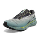 1103931D091 BROOKS MEN GHOST 15 NEUTRAL RUNNING SHOE Gray/Oyster/Cloud Blue 11.5 Like New