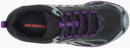 J034438 Merrell Women's Siren Edge 3 Hiker BLACK/ACAI Size 7.5 Like New