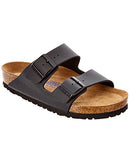 0551251 BIRKENSTOCK ARIZONA BIRKO-FLOR SANDALS SIZE: MEN 5 WOMEN 7 BLACK - Brand New