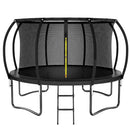 KIIVAKII TRAMPOLINE 14FT OUTDOOR TRAMPOLINES ASTM APPROVED TX-B7123 - BLACK - Like New