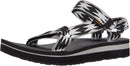 TEVA WOMEN'S MIDFORM UNIVERSAL SANDAL SIZE WOMEN 7 HALCON BLACK MULTI - Brand New