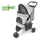 Timati Dog Stroller 3 Wheels Pet Stroller Foldable Dog Cat Carrier B0BQM68R3S - Brand New