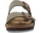 BIRKENSTOCK ARIZONA REGULAR FIT (UNISEX) - SIZE: MEN 6 WOMEN 8 - STONE BIRKIBUC - Like New