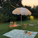 SUBEIXI Green Outdoor Rug 5x8ft Modern Area Rug - Blue - Brand New