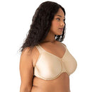 WACOAL WOMEN'S FULL FIGURE BASIC BEAUTY UNDERWIRE BRA SIZE WOMEN 34D SAND - Brand New