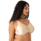 WACOAL WOMEN'S FULL FIGURE BASIC BEAUTY UNDERWIRE BRA SIZE WOMEN 34D SAND - Brand New