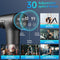 GVBER MASSAGE GUN, MASSAGE GUN DEEP TISSUE, HANDHELD BACK MASSAGER, GREY - Like New