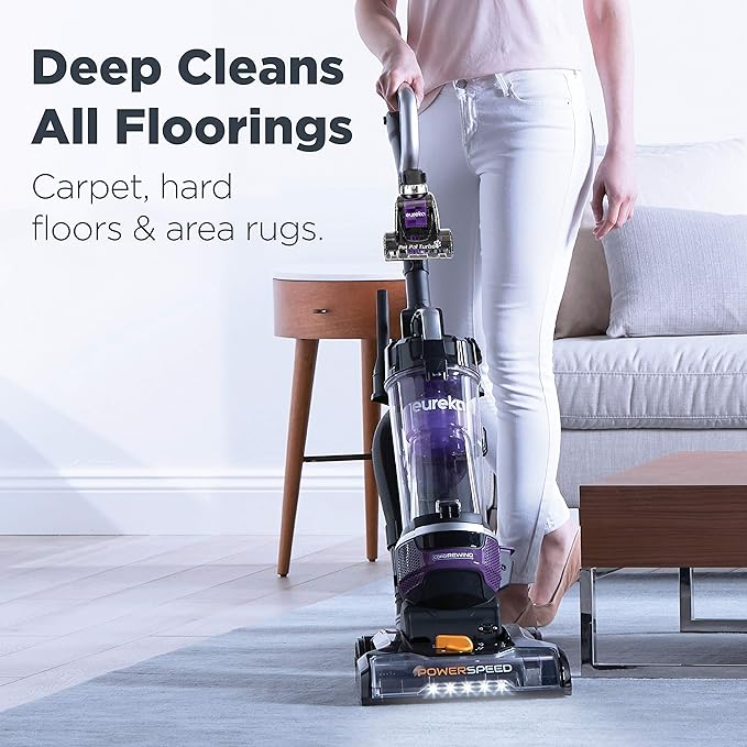 Eureka Powerful Lightweight Upright Vacuum Carpet Floor NEU202 - Purple - Like New