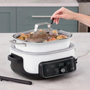 NINJA FOODI POSSIBLECOOKER PRO PLUS WITH 11-IN-1 SMART COOK SYSTEM - WHITE - Like New