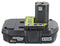 RYOBI P190 2.0 AMP HOUR COMPACT 18V LITHIUM ION BATTERY  - BLACK/WHITE Like New