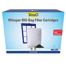 TETRA WHISPER BIO-BAG FILTER CARTRIDGES FOR AQUARIUMS - UNASSEMBLED - Black - Like New