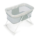 INGENUITY SNOOZE & STOW ROCKING PORTABLE FOLDING BASSINET - SHEPPY - Like New