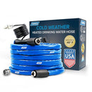 CAMCO 50-FT HEATED WATER HOSE FOR RV WATER LINE FREEZE PROTECTION - BLUE - Like New
