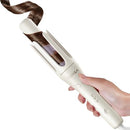 TSUYAGLA AUTOMATIC HAIR CURLER 1 1/4 INCH CURLING IRON 3 TEMP 500MILLION - WHITE - Like New