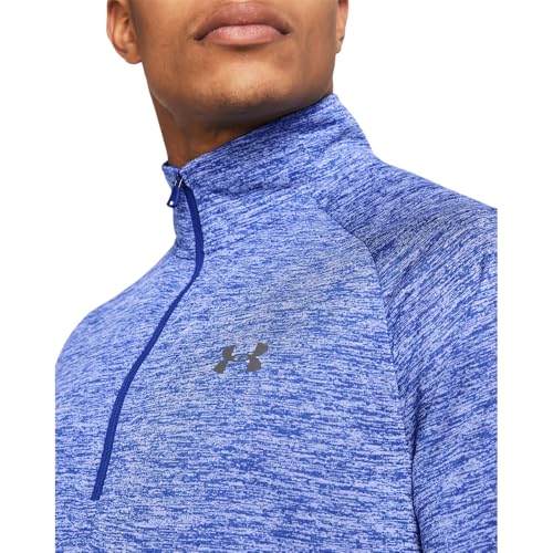 UNDER ARMOUR MEN'S TECH 2.0 1/2 ZIP - LARGE - ROYAL - Brand New