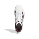 ADIDAS WOMENS ADIZERO INSTINCT 2.0 SOFTBALL - SIZE WOMEN 7.5 WHITE/MAROON - Brand New