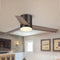 PARROT UNCLE KIELAH 48 IN LED BRONZE FLUSH MOUNT CEILING FAN REMOTE - BROWN - Like New