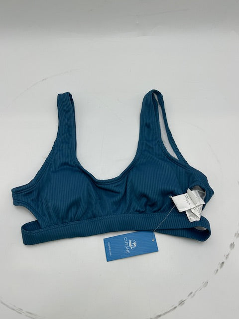 CUPSHE WOMEN SWIMSUIT BIKINI SET TWO PIECE - SIZE: WOMEN S - BLUE - Like New
