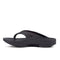 OOFOS OORIGINAL RECOVERY SANDALS MENS SIZE 10 WOMENS 12 BLACK - Like New