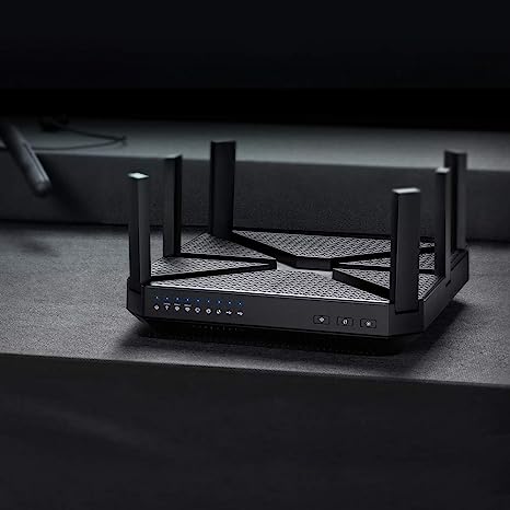 TP-Link Archer C4000 Wireless AC4000 MU-MIMO Tri-Band Router - BLACK Like New