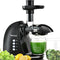 BRECIOUS SLOW MASTICATING JUICER - BLACK - Like New