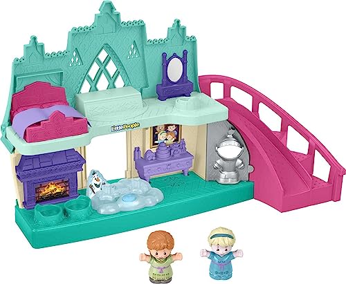 Fisher-Price Little People Toddler Toy Disney Frozen Arendelle Castle Playset - Like New