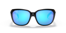 OAKLEY REV UP POLISHED BLACK FRAME PRIZM SAPPHIRE POLARIZED LENSES, 59-16-126 - Like New