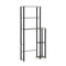 FURINNO TURN-N-TUBE OVER THE TOILET STORAGE FRENCH OAK GRAY/BLACK - Like New