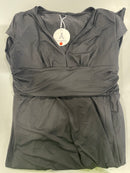 ANRABESS SHORT SLEEVE DRESS - SIZE: WOMEN XL - BLACK - Like New