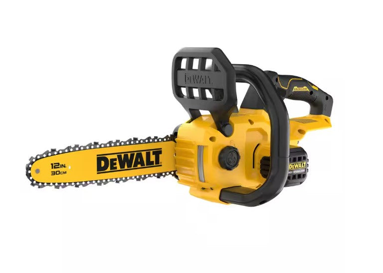 DEWALT 20V MAX 12 IN. CORDLESS BATTERY POWERED CHAINSAW TOOL ONLY - YELLOW/BLACK - Like New