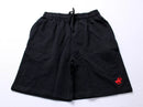 PACIFIC POLO CLUB MEN'S DRAWSTRING LOUNGE SWEAT SHORTS - SIZE: MEN M - BLACK - Like New