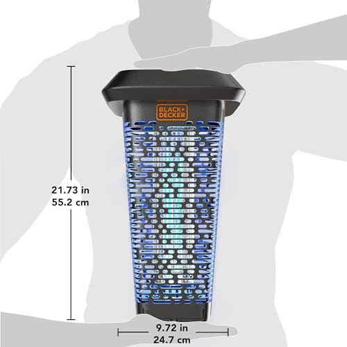 BLACK+DECKER Bug Zapper & Fly Trap-Mosquito Repellent- Gnat Killer Indoor - Like New