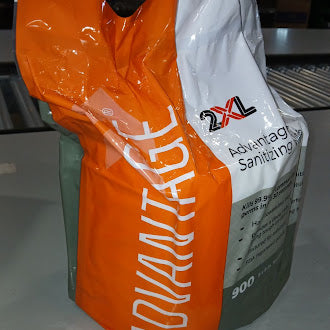 2XL ADVANTAGE SANITIZING WIPES - 900CT REFILL - 8X6 - 1PK - WHITE - Brand New