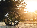 RockTrix RT107 17 Inch Wheel Compatible with Toyota Tacoma 17x9 6x5.5" Black - Brand New