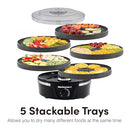 ELITE GOURMET FOOD DEHYDRATOR EFD319BNG - BLACK/GRAY - Like New
