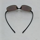 MAUI JIM HEMA RIMLESS SUNGLASSES, 62MM - BLACK MATTE/MAUIGREEN - Like New