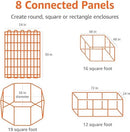 AMAZON BASIC FOLDABLE METAL OCTAGONAL SQUARE RECTANGLE EXERCISE PET PLAYPEN - Like New