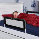 DREAM ON ME LIGHTWEIGHT MESH SECURITY ADJUSTABLE BED RAIL DOUBLE PACK - BLACK - Like New