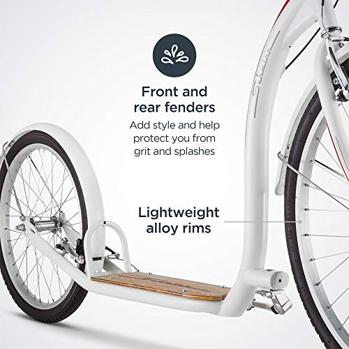 Schwinn Shuffle Kick Scooter Big 26" Air Fill 20" Beach Cruiser - Scratch & Dent