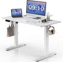 SMUG HEIGHT ADJUSTABLE ELECTRIC STANDING DESK 55 X 24 ERGONOMIC - WHITE - Like New