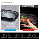 YANGRUI TAKE OUT CONTAINERS SHRINK WRAP 45 PACK 26 OZ REUSABLE MACHINE WASHABLE - Brand New