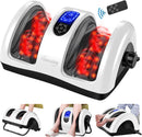 TISSACRE Shiatsu Foot Massager for Circulation and Pain Relief - WHITE - Like New