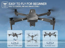 NEHEME NH760 Drones 1080P HD Camera WIFI Foldable Drones Headless Mode - Black Like New