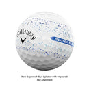 CALLAWAY GOLF SUPERSOFT GOLF BALLS - BLUE SPLATTER - Like New